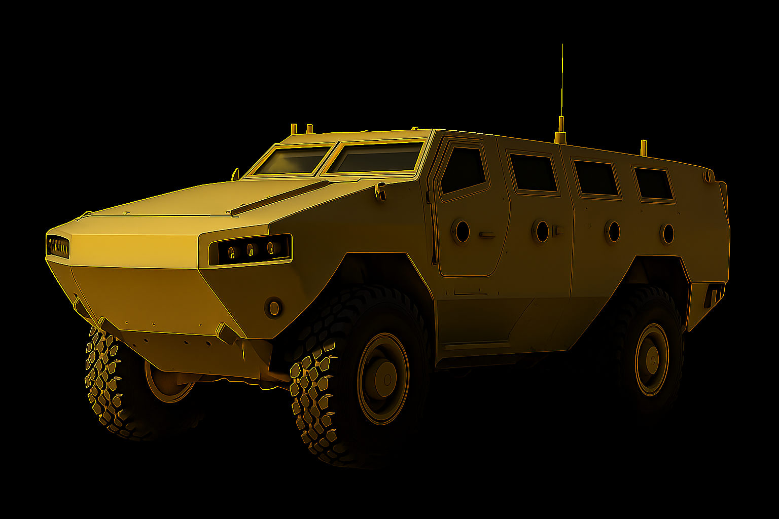 MRAP Axonometric View