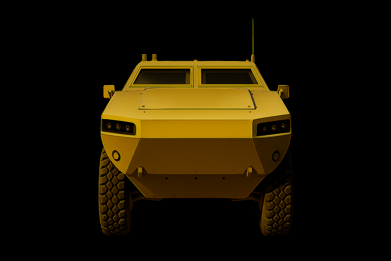 MRAP Front View